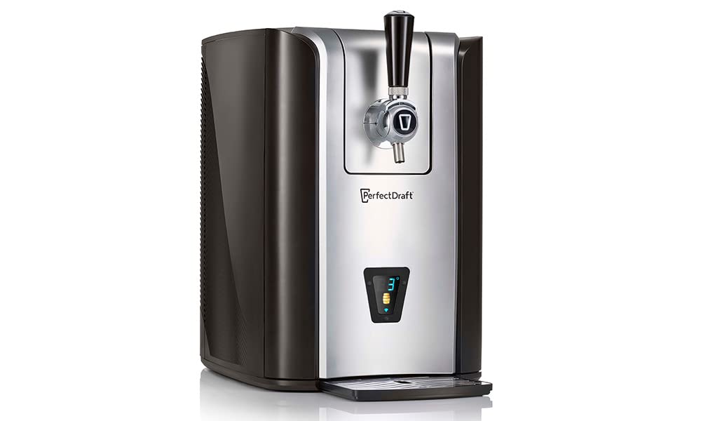 PerfectDraft Pro - Bierzapfmaschine, 6-Liter-Fässer, 30 Tage frisches Bier, variable Temperatursteuerung 0ºC-12ºC, App-Anbindung